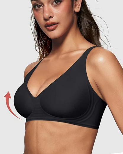Sujetador push-up sin costuras con escote en V profundo (OFERTA 2X1)