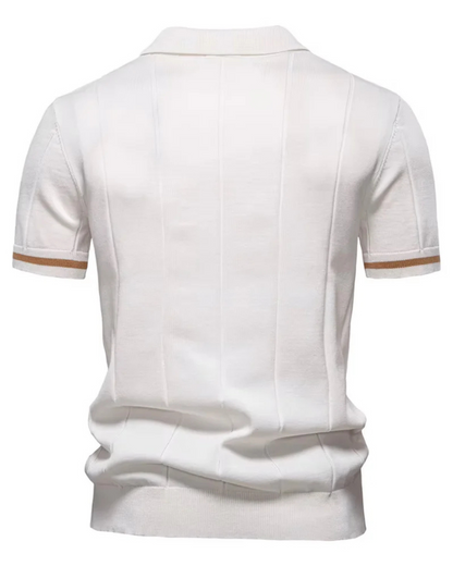Polo Ligero con Tejido Suave y Resistente Para Hombre