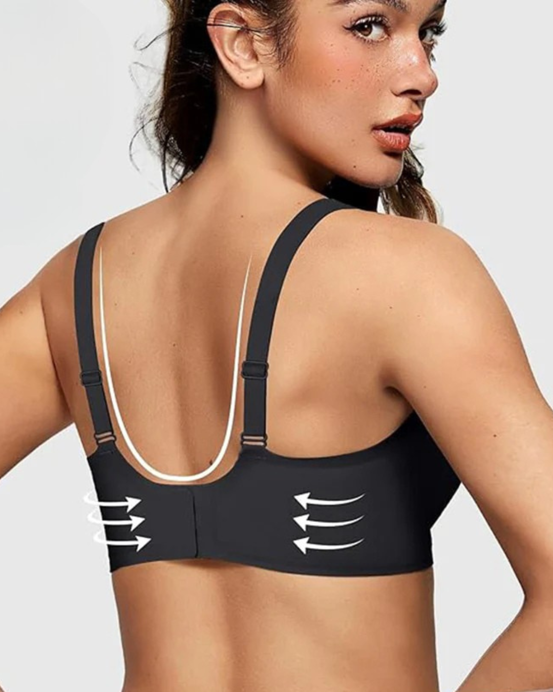 Sujetador push-up sin costuras con escote en V profundo (OFERTA 2X1)