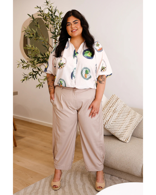 Pantalón Ajustado de Verano para Mujer