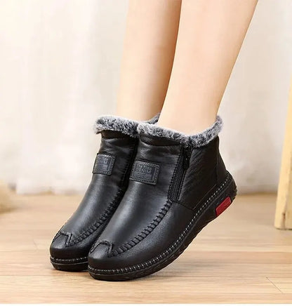 Botas Polares de Cuero para Mujer