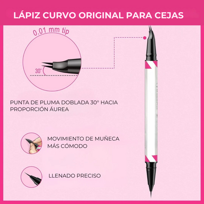 Lápiz de Cejas 2 en 1(OFERTA 2X1)