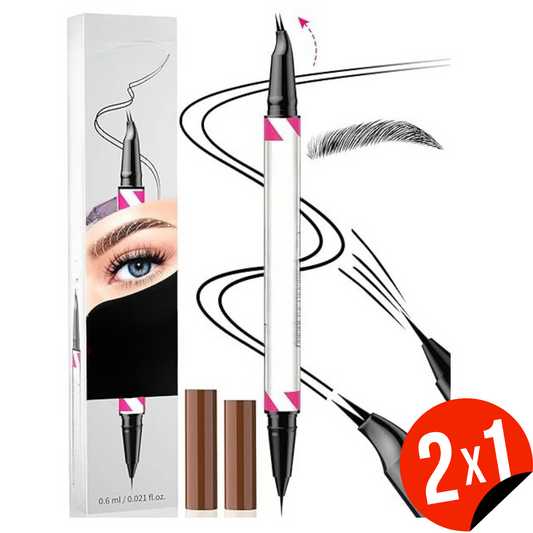 Lápiz de Cejas 2 en 1(OFERTA 2X1)