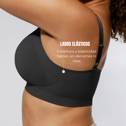 Sujetador sin aros de uso diario con sujeción perfecta para mujer (OFERTA 2X1)