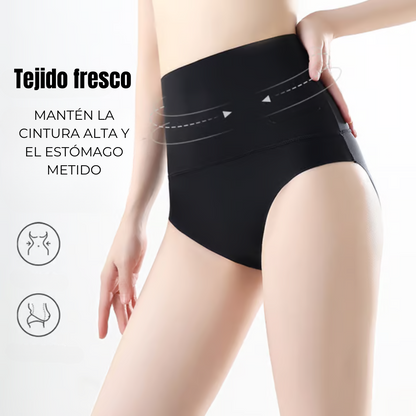 Braguitas de Control del Vientre para Mujeres con Cintura Alta