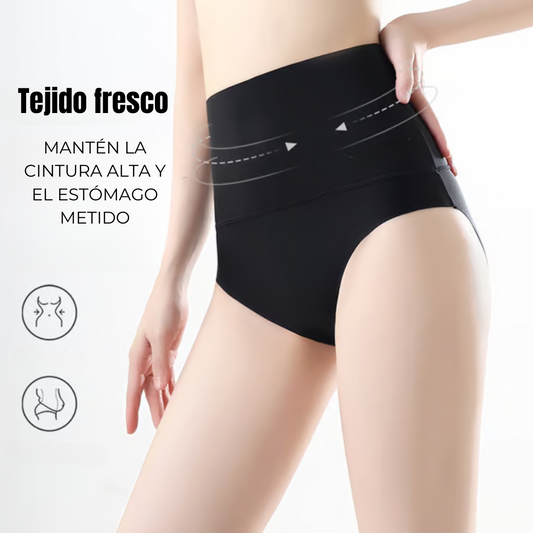 Braguitas de Control del Vientre para Mujeres con Cintura Alta